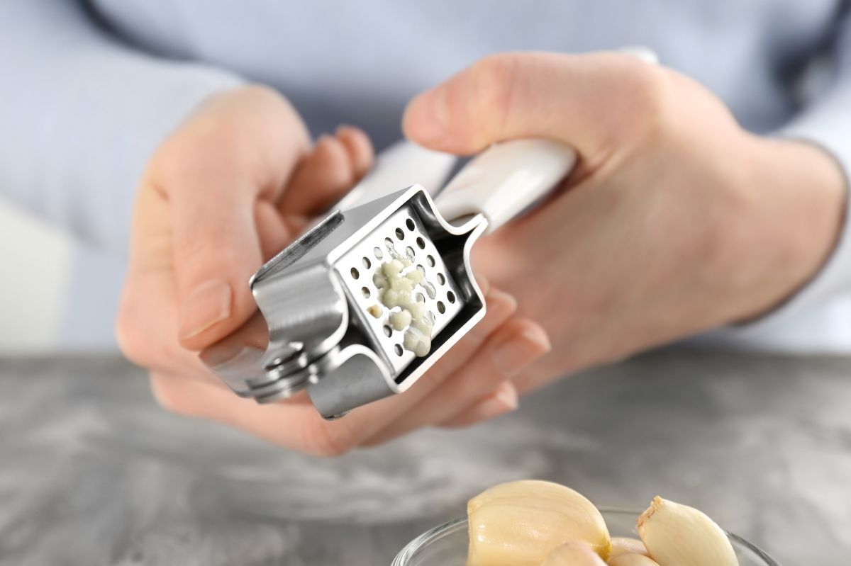 A garlic press is a useful device. Most people don't know how much.
