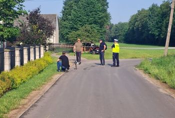 Tragiczny wypadek na quadzie. Pojazd wbił się w ogrodzenie, kierowca nie przeżył