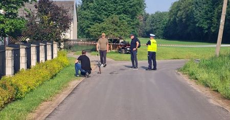 Tragiczny wypadek na quadzie. Pojazd wbił się w ogrodzenie, kierowca nie przeżył