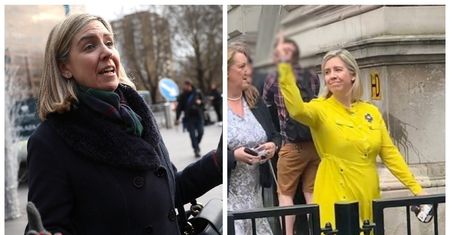 Nowa minister Andrea Jenkyns pokazała ludziom środkowy palec. "Tłum wył"