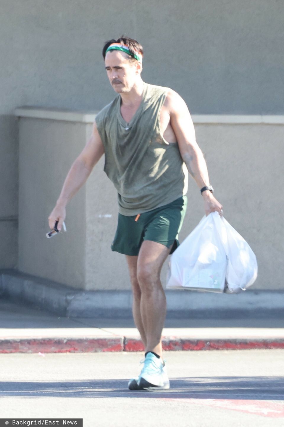 Colin Farrell na zakupach w Hollywood