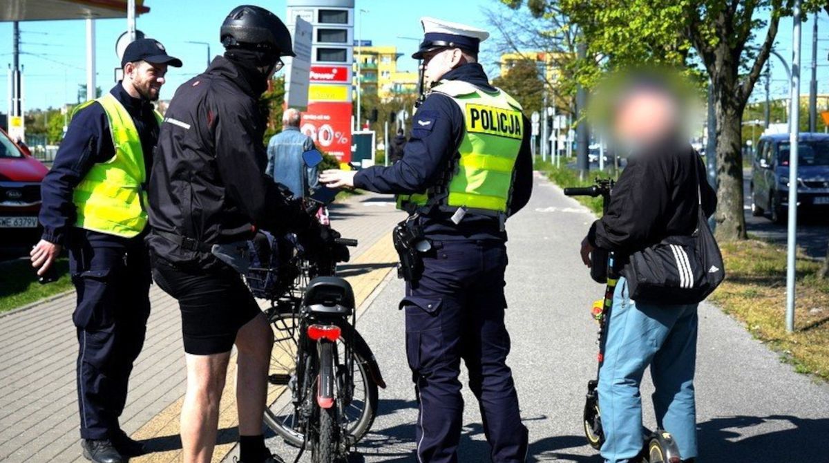Rowerzyści się nie poprawiają. 