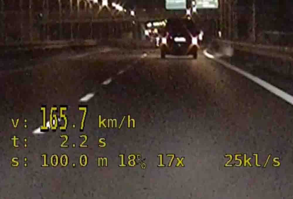 Rydzyna: 18-latek jechał 165 km/h kilka godzin po egzaminie na prawo jazdy