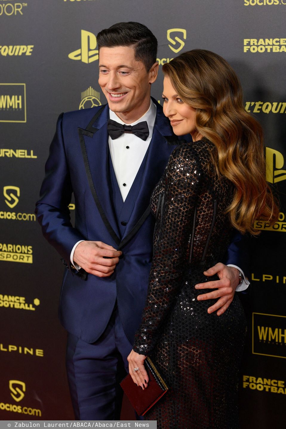 Robert Lewandowski i Anna Lewandowska