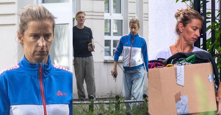 TYLKO NA PUDELKU: Magdalena Schejbal i Grzegorz Damięcki POSPRZECZALI się na środku ulicy. Gorszy dzień? (ZDJĘCIA)