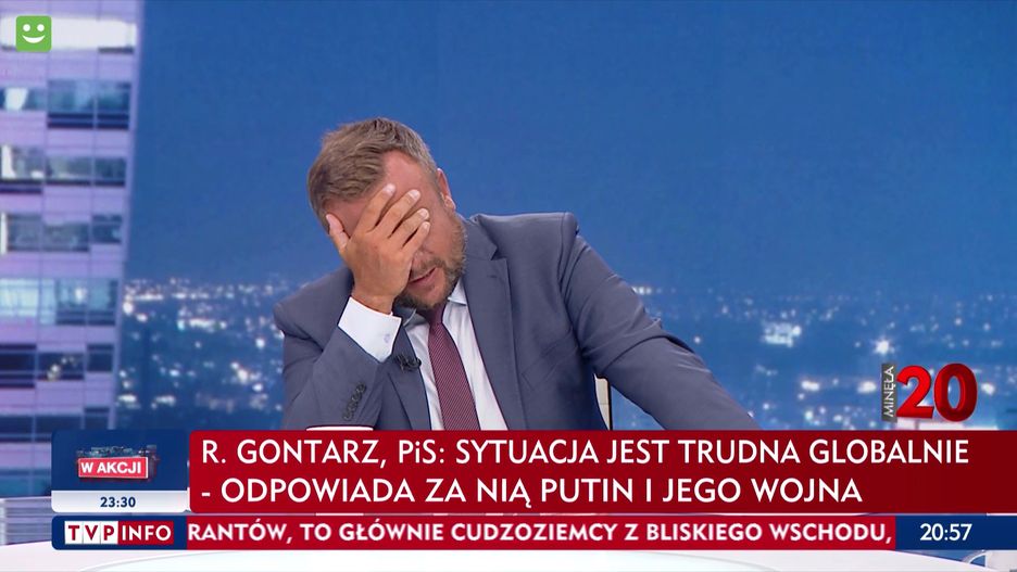 Adrian Klarenbach dosłownie łapał się za głowę