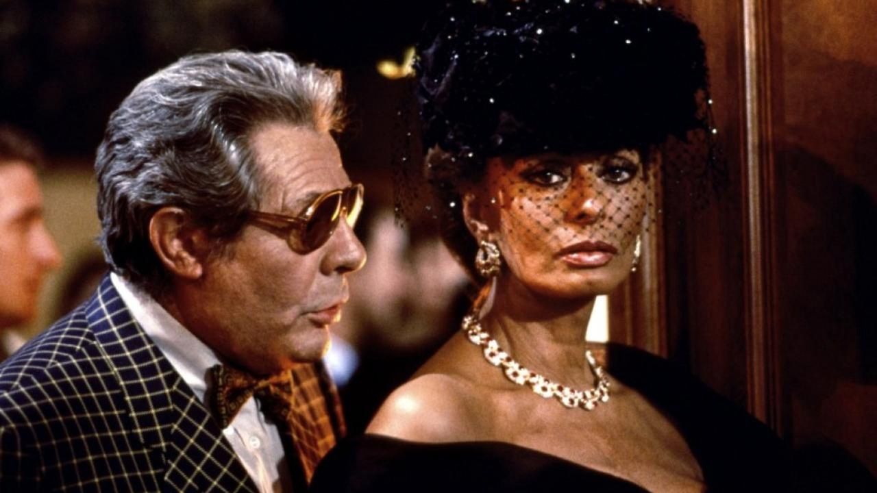 Sophia Loren i Marcello Mastroianni  w filmie "Prêt-à-Porter"