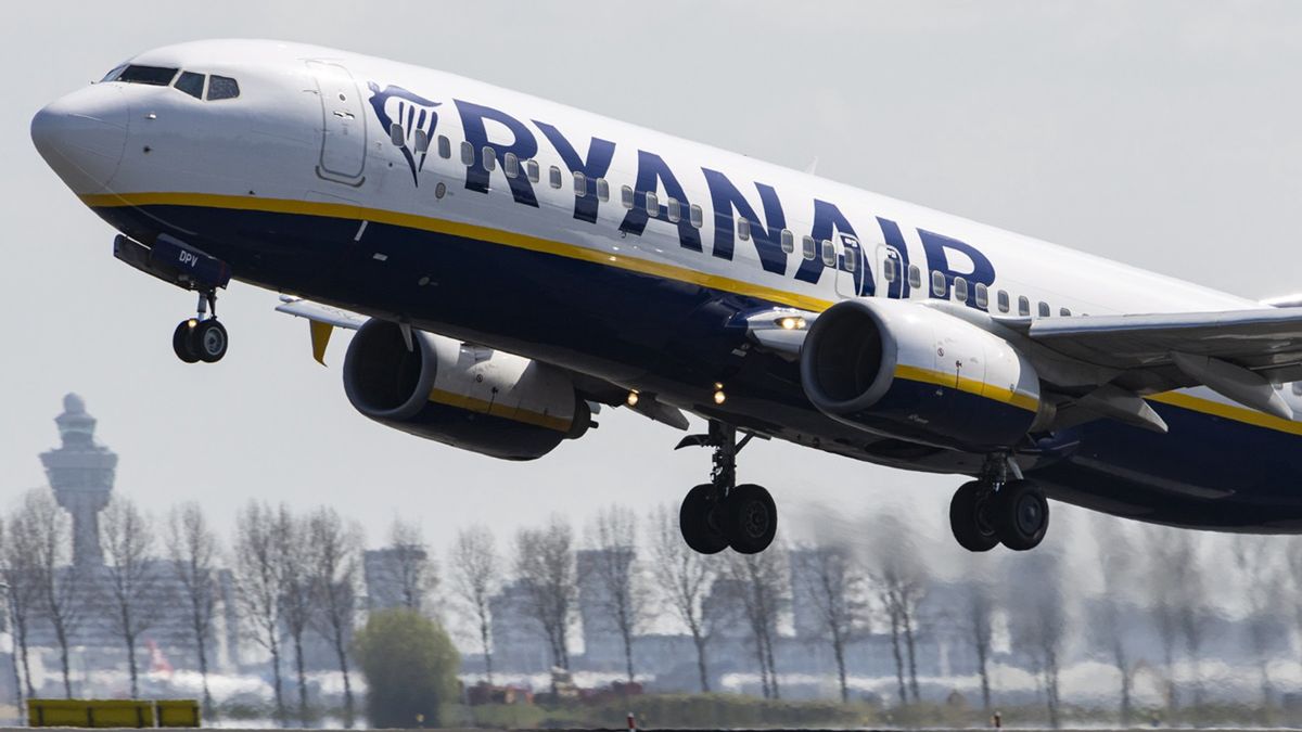 Turbulencje na pokładzie Ryanaira.
