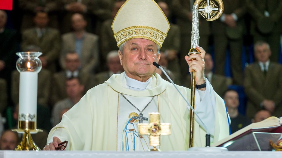 Toruń, 13.05.2017. ***ZDJĘCIE ARCHIWALNE***Na zdjęciu z dnia 13.05.2017 biskup senior diecezji kaliskiej Edward Janiak. Biskup Edward Janiak zmarł w wieku 69 lat. (amb)
PAP/Tytus Żmijewski