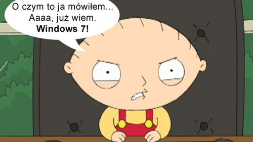 Family Guy + Windows 7 = bardzo kiepskie połączenie 1