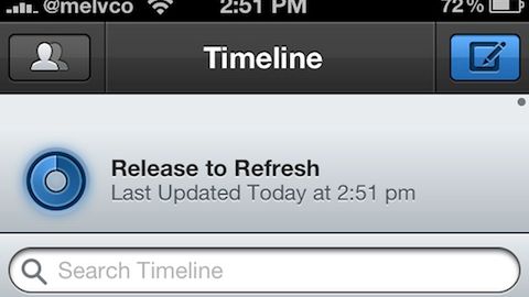 Dlaczego Apple nie wprowadzi w systemie iOS funkcji "pull to refresh"? 1