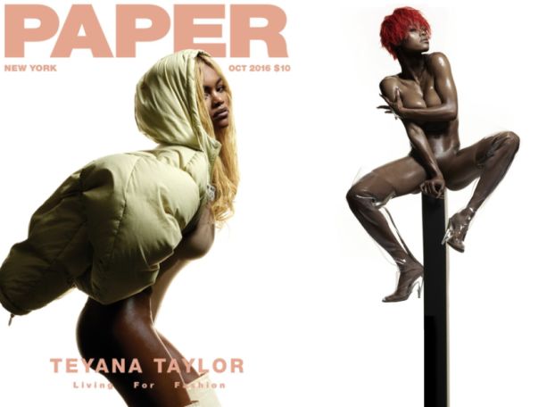 Teyana Taylor na okładce "Paper Magazine"