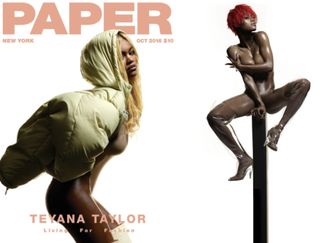 Teyana Taylor na okładce "Paper Magazine"