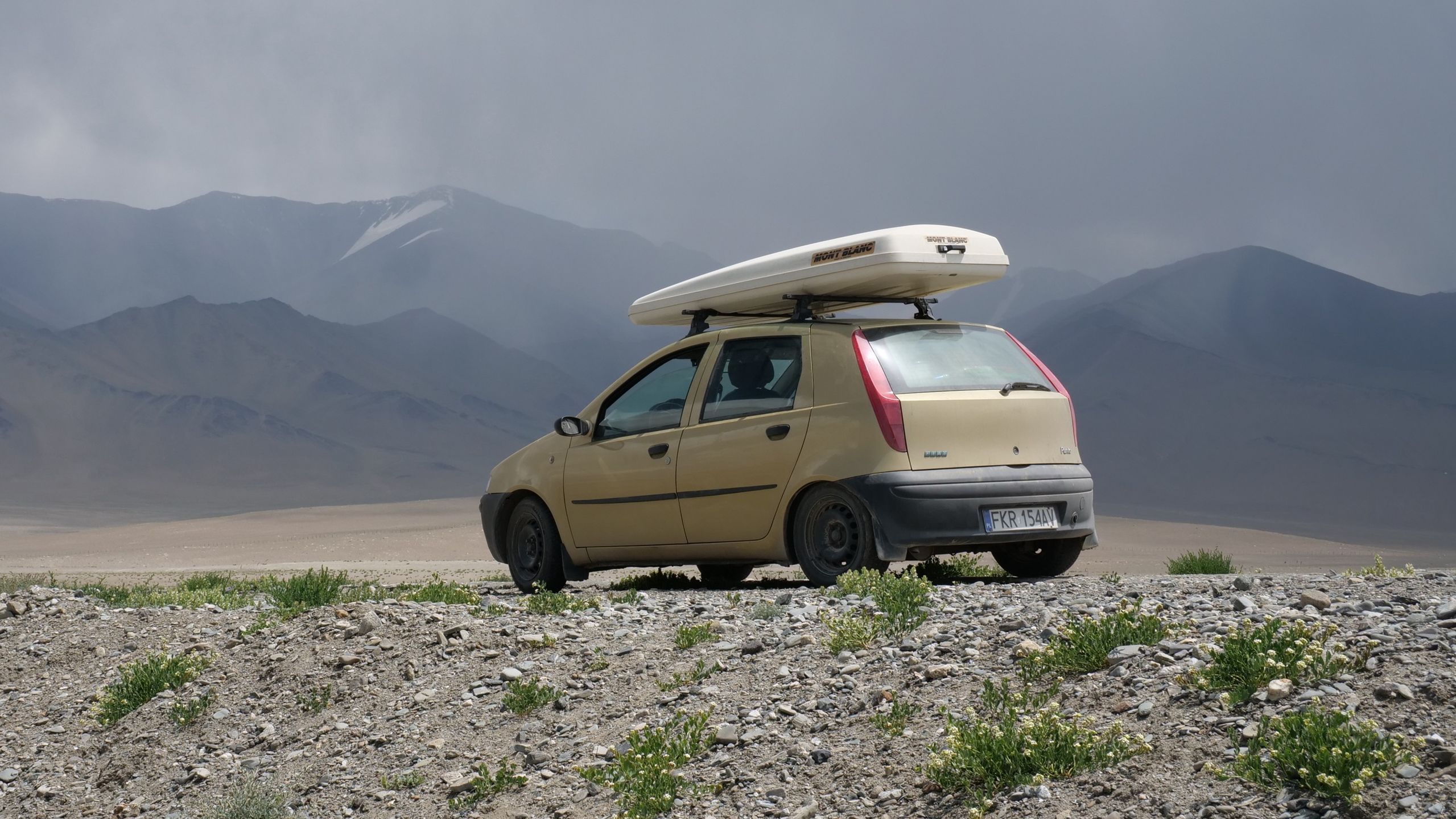 Fiat Punto w Pamirze