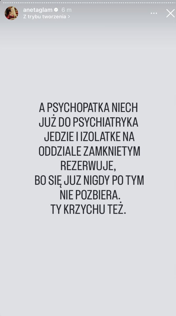 Kolejna odsłona dramy Glam - Derpienski
