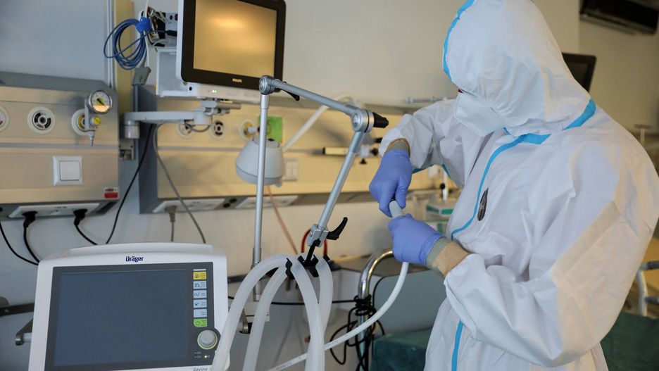 Koronawirus. Pożar na oddziale dla chorych na COVID-19. Pacjent chciał zapalić papierosa