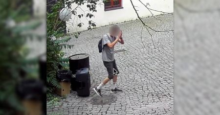Ukradł głośnik z podwórka restauracji. Zwrócił go, gdy zobaczył, że do Internetu trafiło nagranie. Po wszystkim przeprosił