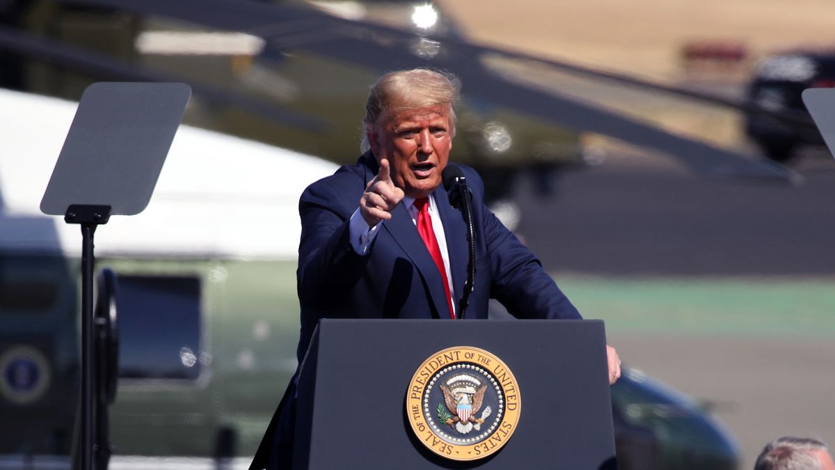 Oto kolejna z "mądrości" Trumpa /fot. GettyImages