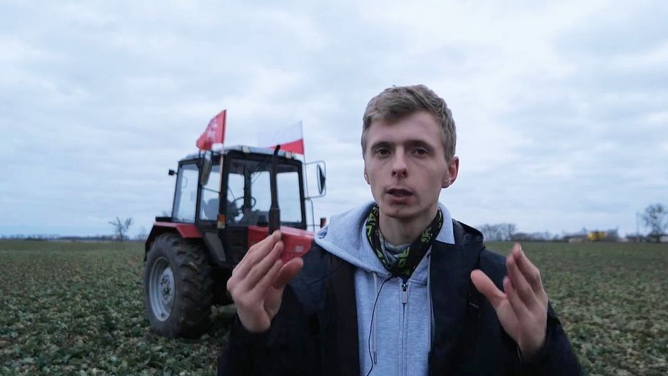 Protest rolników w Polsce. Emil Lemański z organizacji Rola Wielkopolska