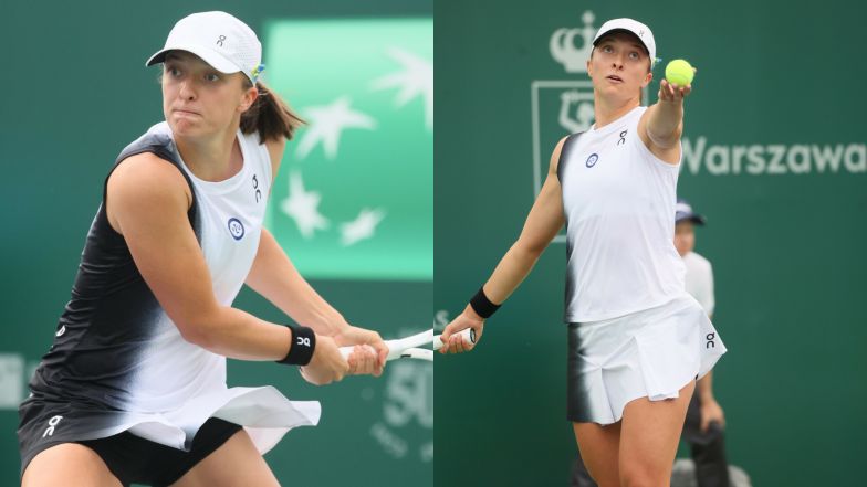 Znani kibicują Idze Świątek w Warszawie