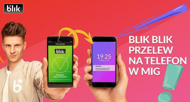 Przelewy na numer telefonu Blik w Credit Agricole