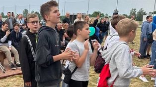 Dzień Dziecka na targowisku "Mój Rynek" w Magnuszewie. Organizatorzy przygotowali mnóstwo atrakcji