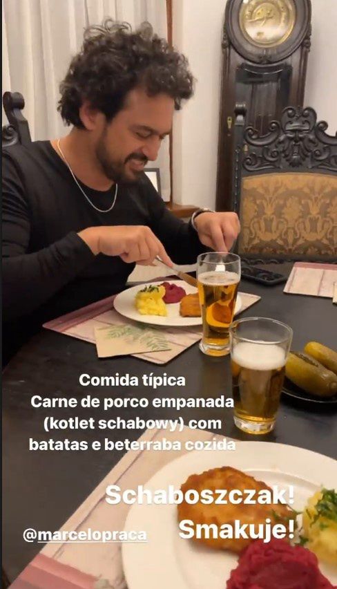Hanna Zborowska z partnerem w Polsce