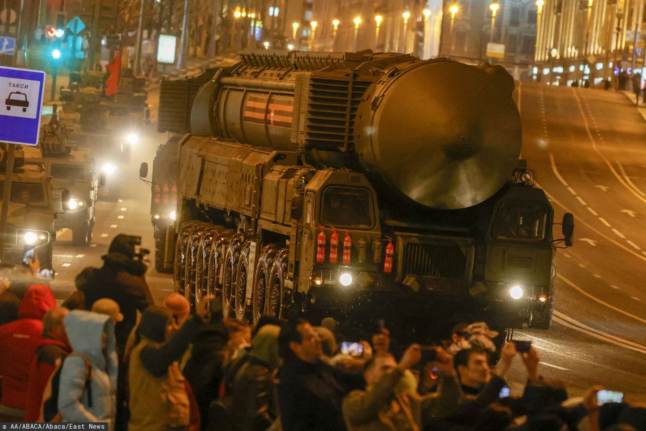 Wojsko na ulicach Moskwy. "Na froncie atomówki"