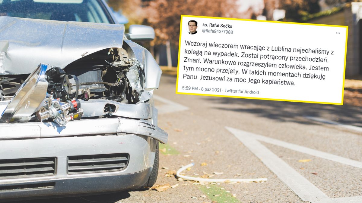 Ksiądz był świadkiem śmiertelnego wypadku. Zdj. ilustracyjne 