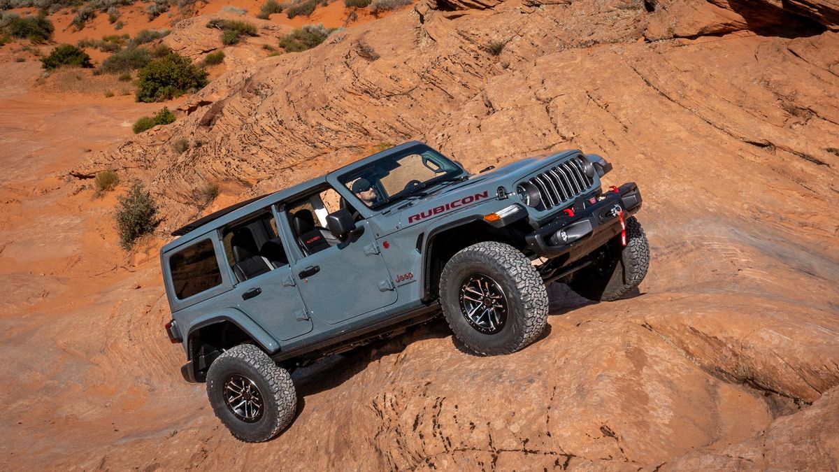 Jeep Wrangler Rubicon X w specyfikacji na rynek północnoamerykański