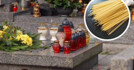 Idąc na cmentarz 1 listopada, weź ze sobą makaron. Ten trik robi furorę