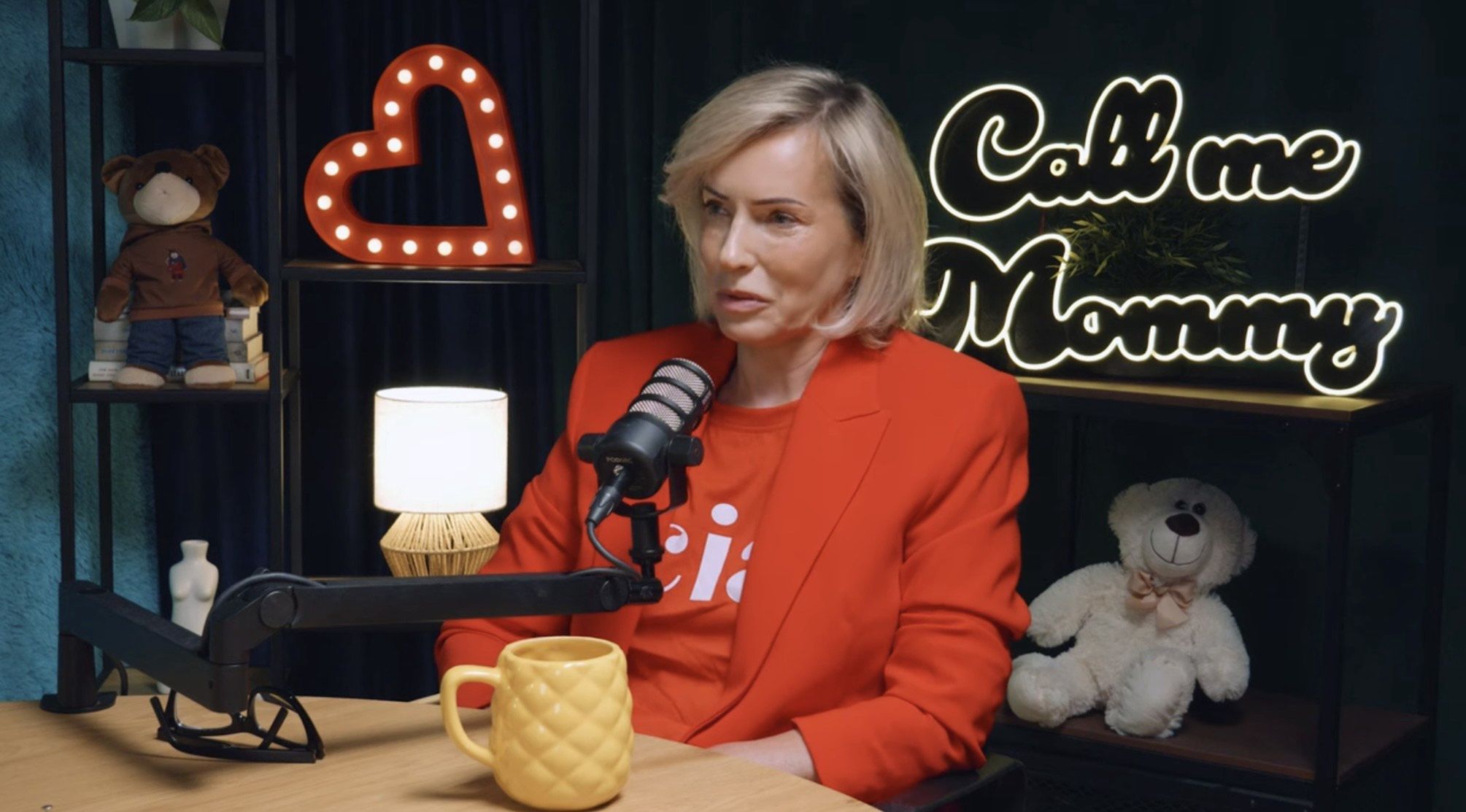 Paulina Smaszcz podczas rozmowy 