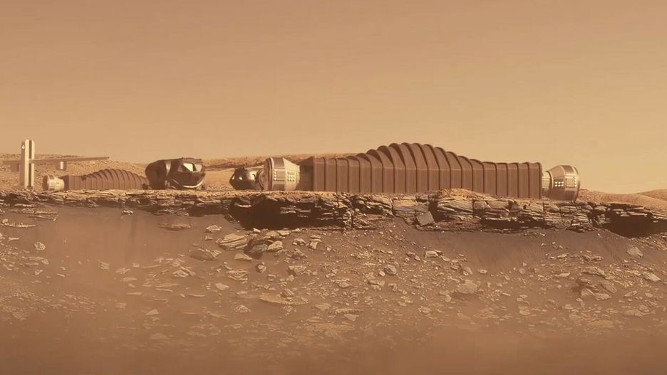 Mars Dune Alpha w Teksasie 