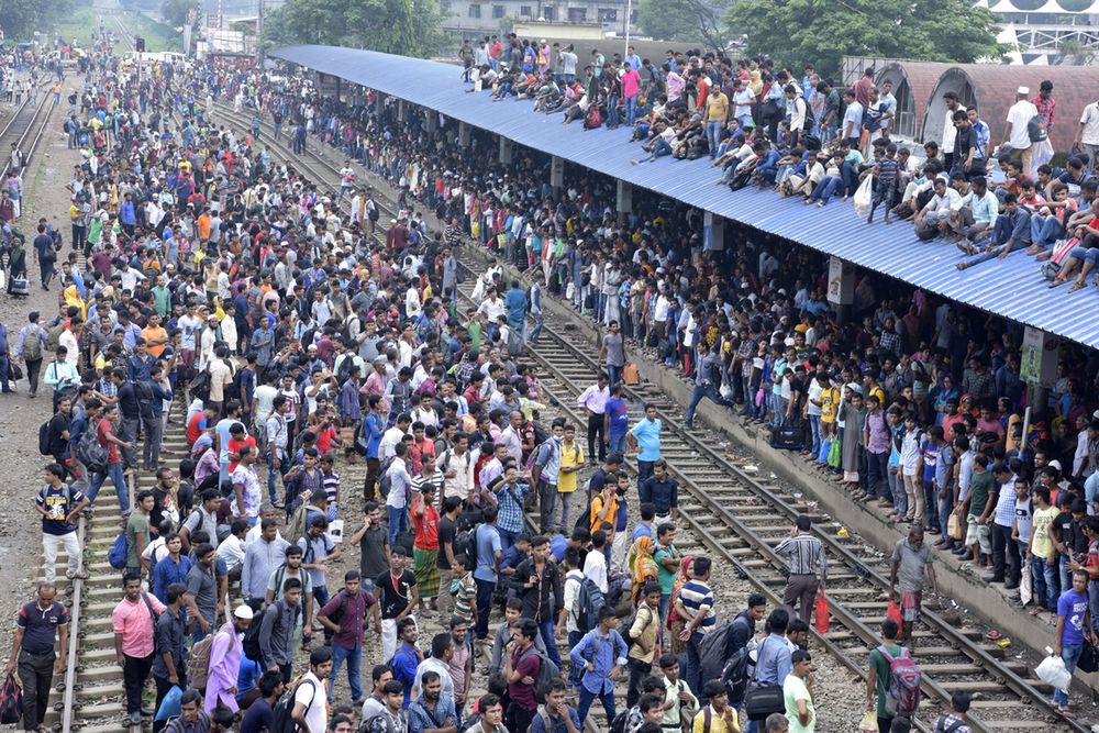 Miasto o największej gęstości zaludnienia - Dhaka, Bangladesz