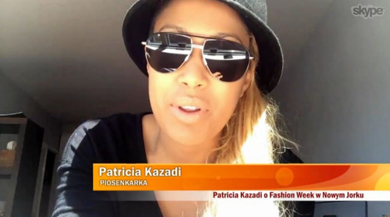 Patricia Kazadi prosto z Fashion Week-u w Nowym Jorku