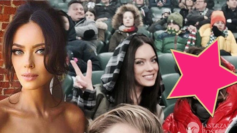 Edyta Zając-Rzeźniczak na meczu z Natalią Siwiec