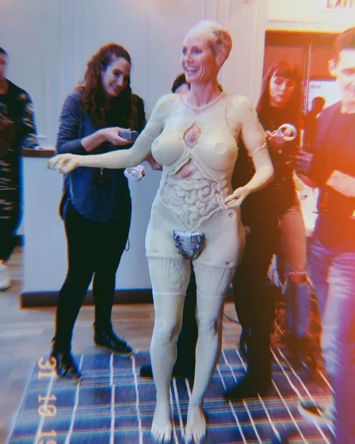 Heidi Klum, przemiana - Halloween 2019