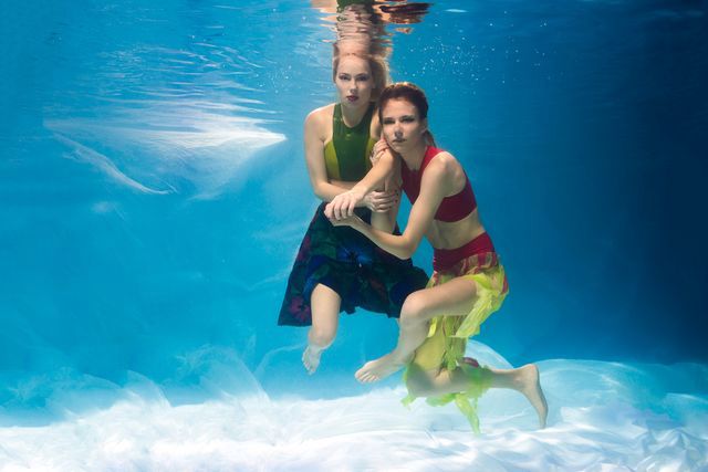 "Top Model": uczestniczki programu w bajecznej podwodnej sesji zdjęciowej