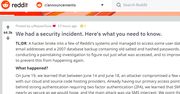Reddit został zhakowany. Portal przyznaje - to słabe zabezpieczenia