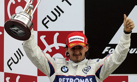 GP Japonii: kolejne podium Roberta Kubicy!