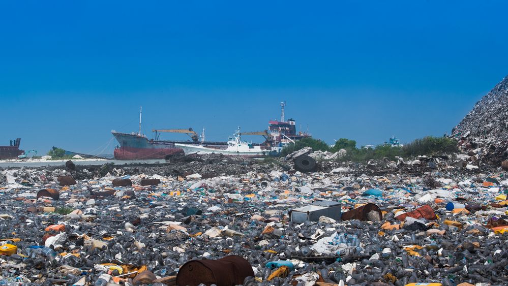 Thilafushi. Wyspa śmieci na Malediwach