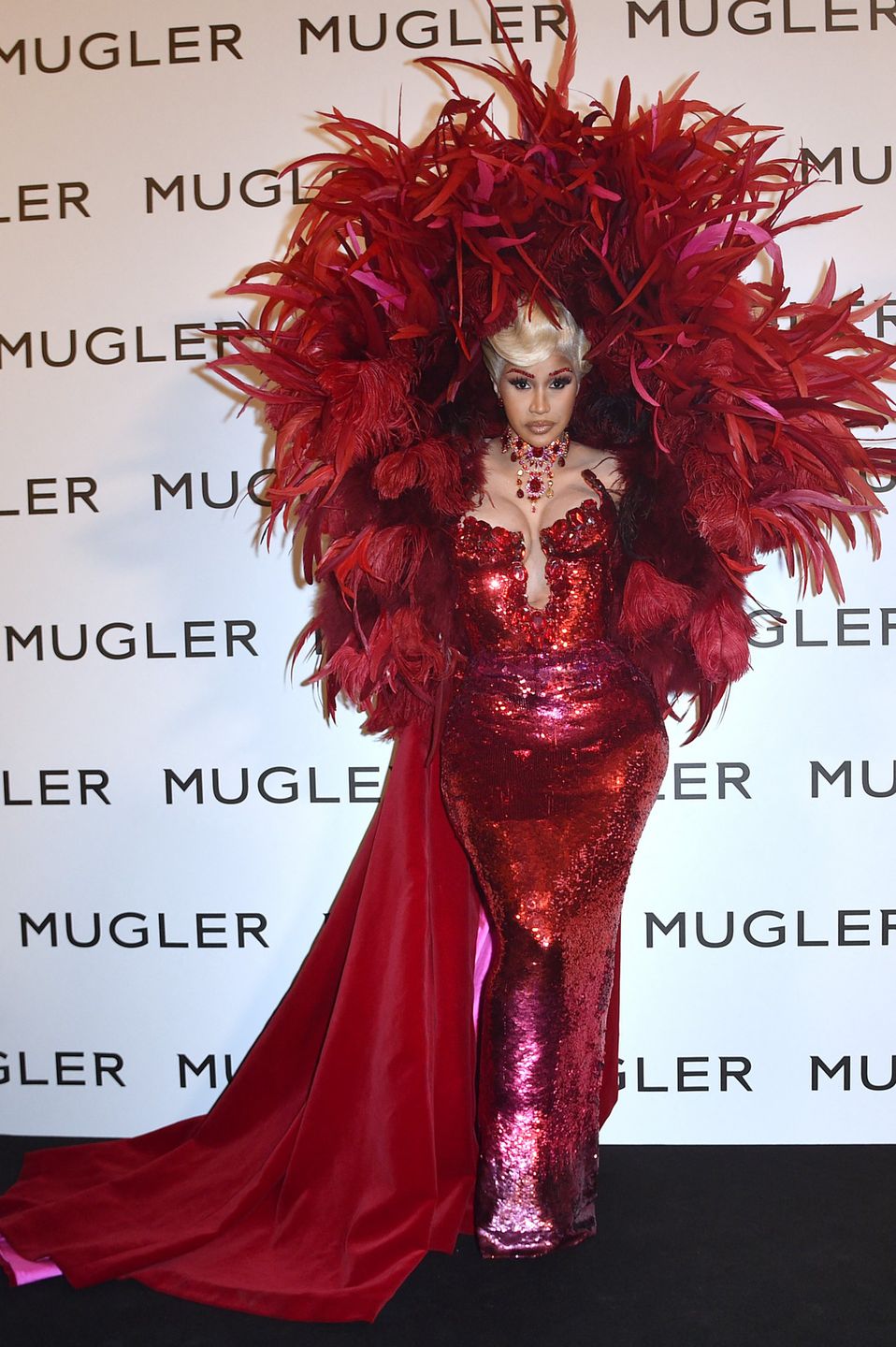 Cardi B | projekt: Thierry Mugler | fot. ONS