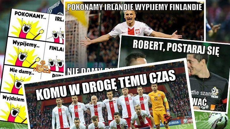 Memy po meczu Polska Irlandia