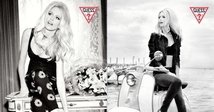 Claudia Schiffer ponownie dla Guess