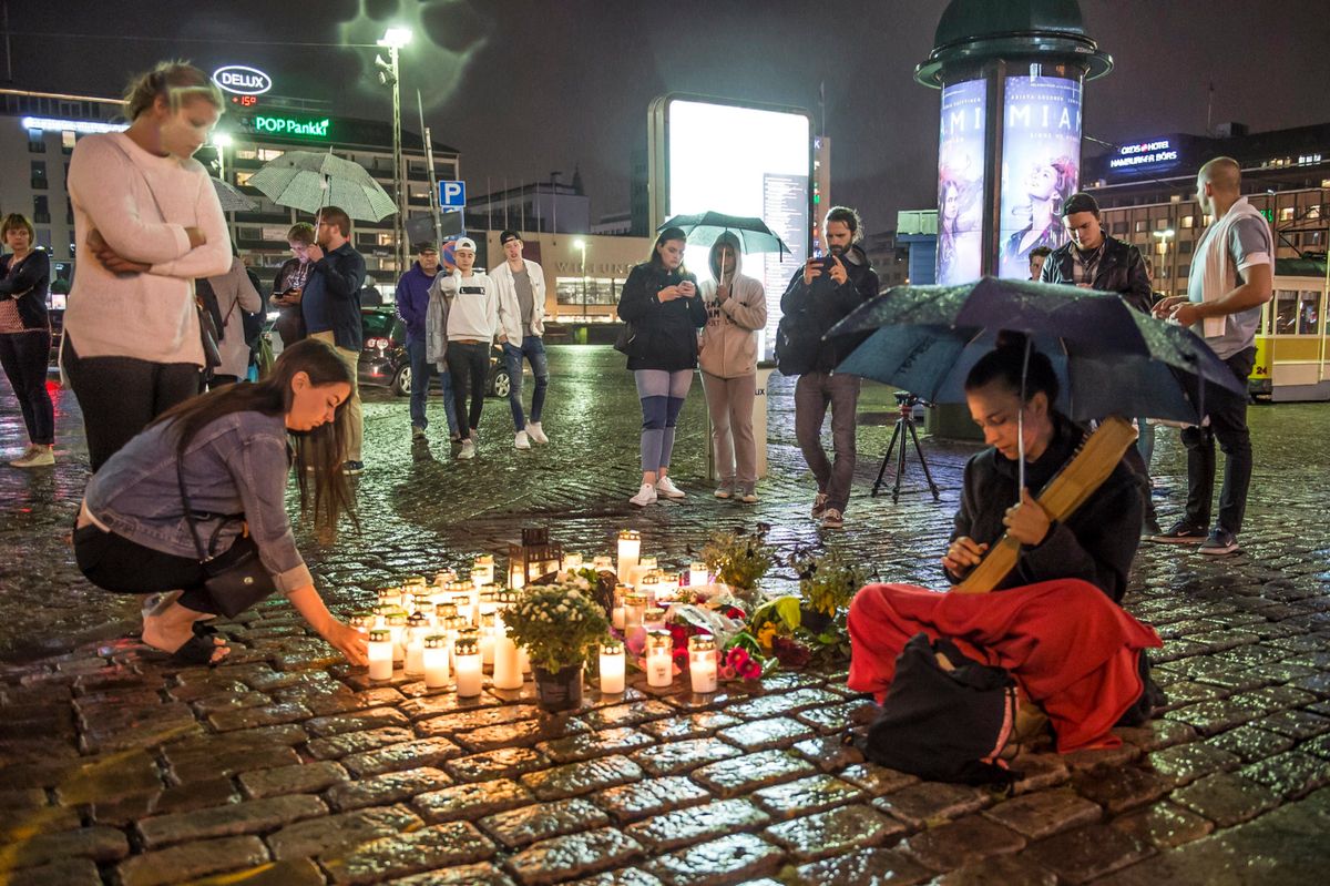 Finlandia: Wśród poszkodowanych po ataku nożownika nie ma Polaków