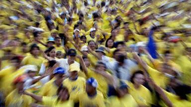 Aerobik na ulicach Bangkoku