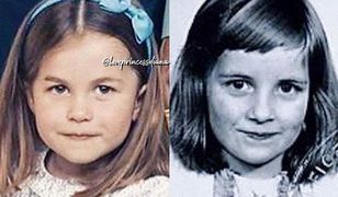 Księżniczka Charlotte wygląda identyczne jak księżna Diana. Spójrzcie tylko na te zdjęcia