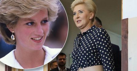 Agata Duda jak księżna Diana na wyborach parlamentarnych. Pierwsza dama wybrała identyczną kreację