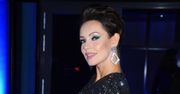 Dorota Gardias w pięknej stylizacji. Przezroczysta tkanina wygląda zmysłowo