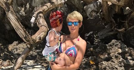 Dorota Gardias na rajskich wakacjach z córeczką!
